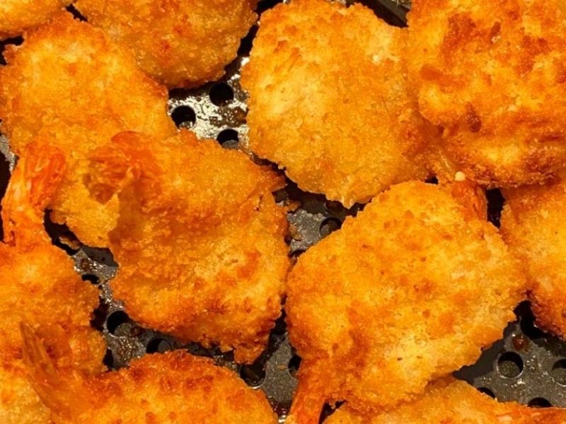 how to cook frozen breaded shrimp in the air fryer