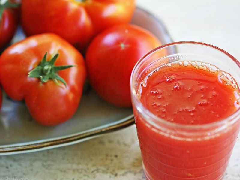 How to Make Tomato Juice from Fresh Tomatoes
