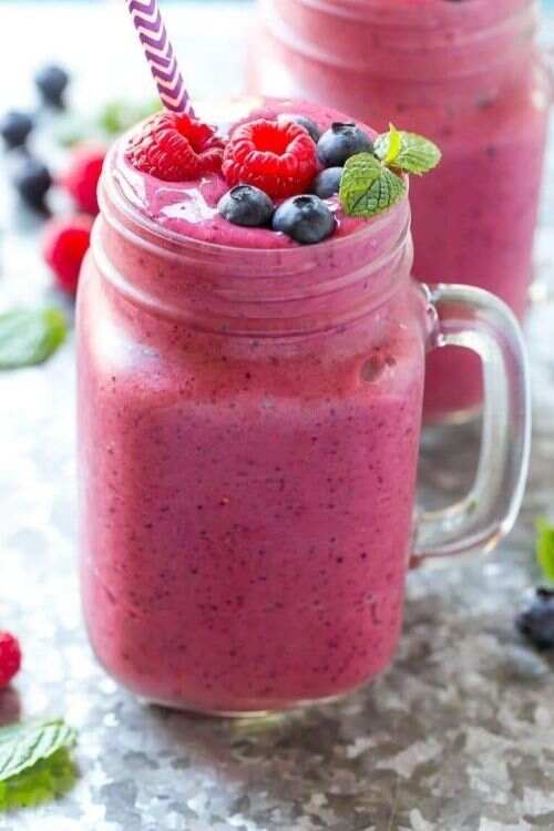 berry protein smoothie recipe