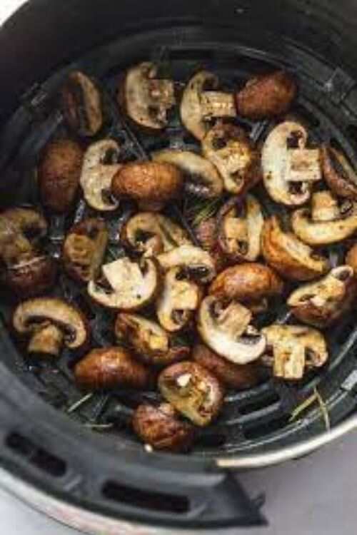 how to cook mushrooms in an air fryer